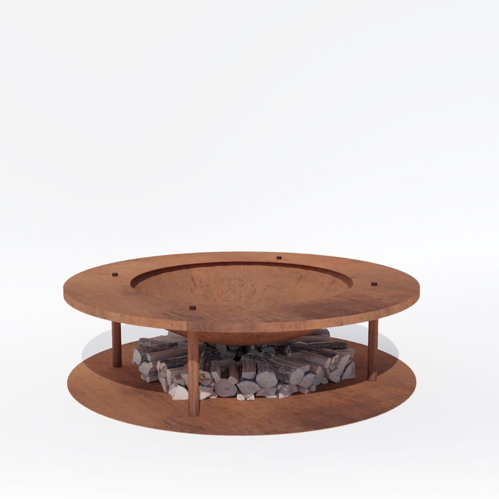 Corten Steel Bulushma Fire Pit