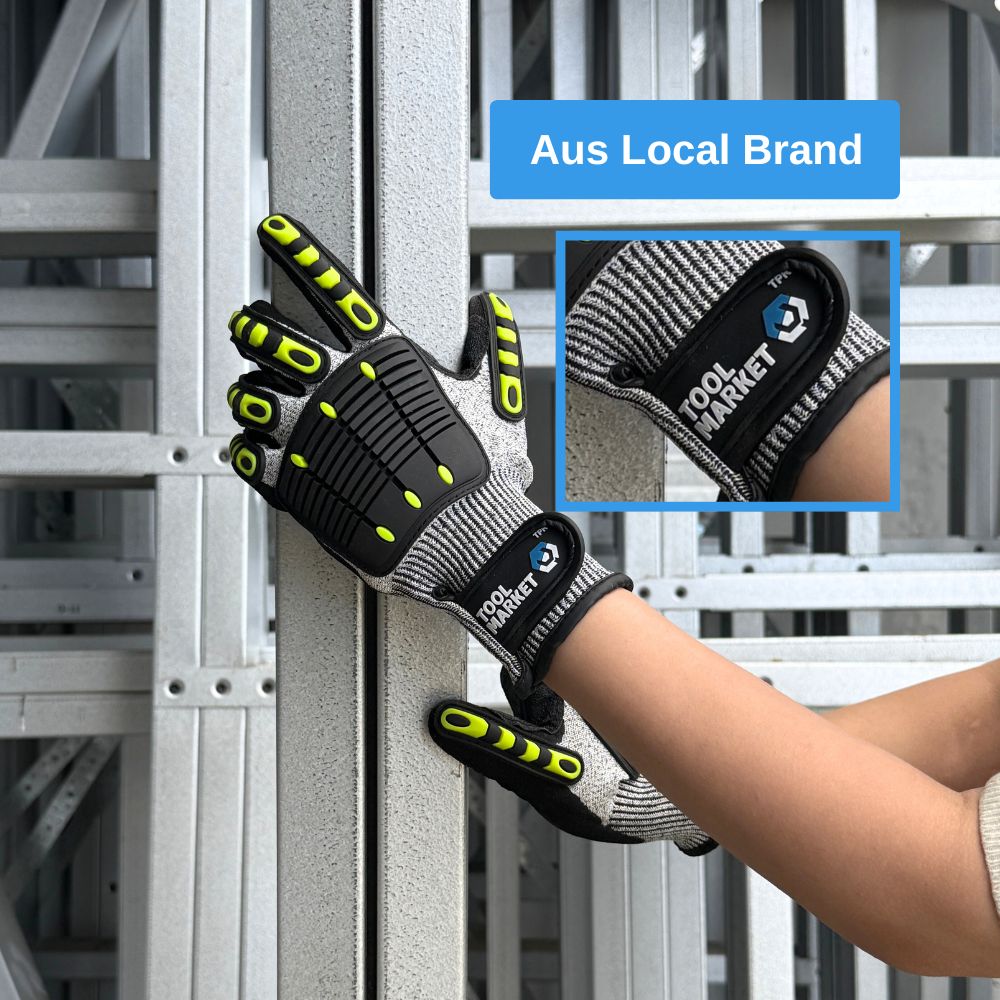 Anti-Impact TPR Cut-Resistant Gloves – Foam Coated for All Conditions