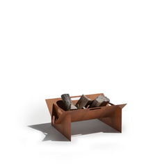 Corten Steel Bushman Firepit