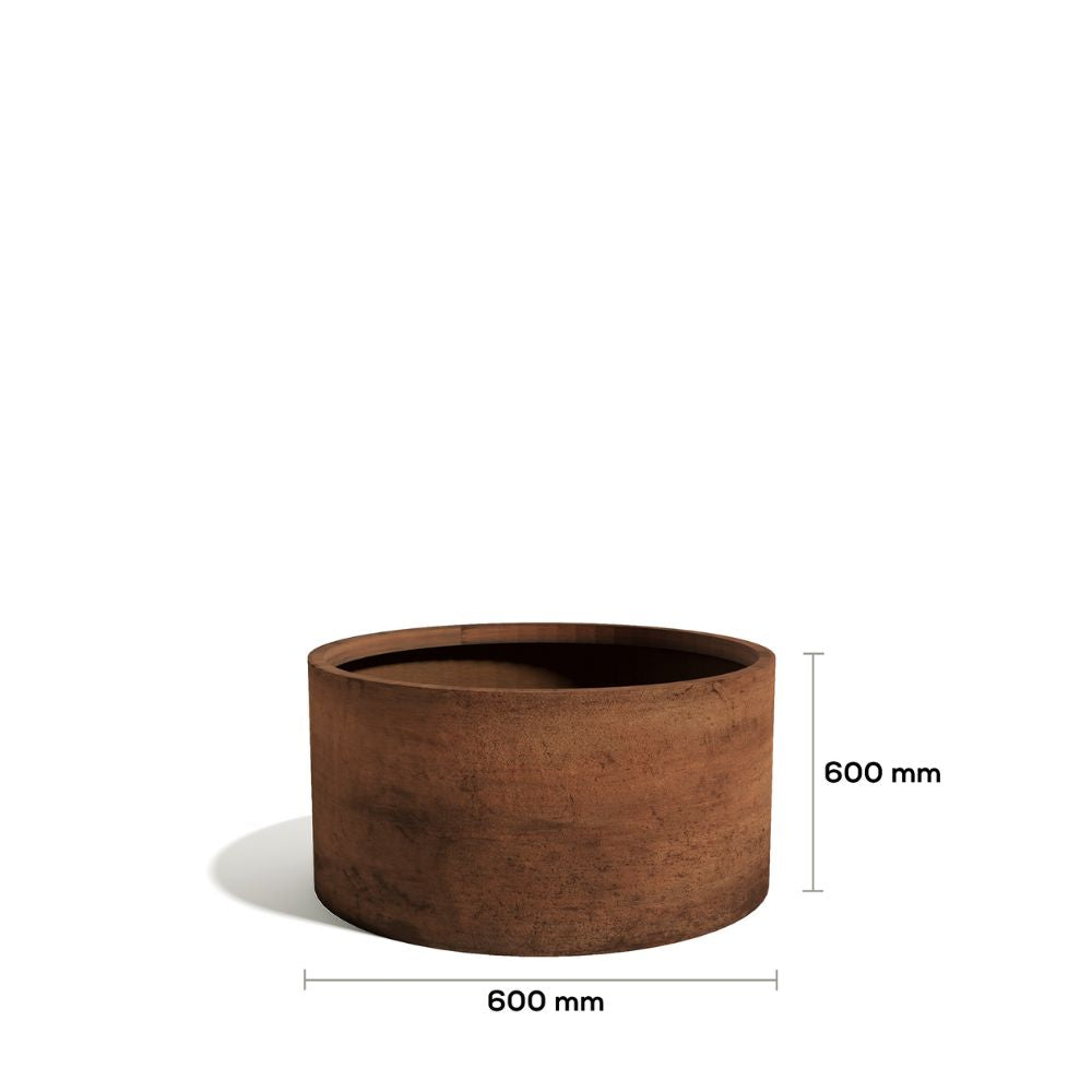Corten Steel Arcadia Classic Plant Pot - Tool Market 
