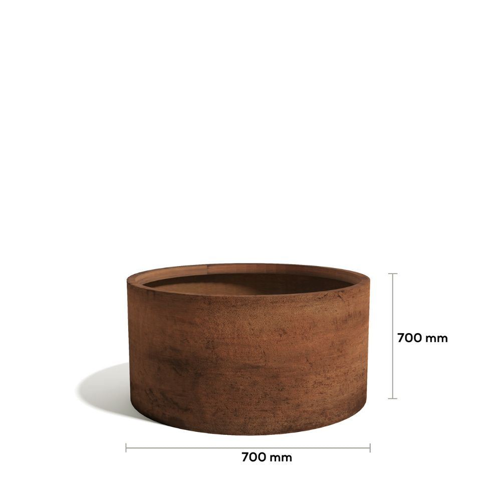 Corten Steel Arcadia Classic Plant Pot - Tool Market 