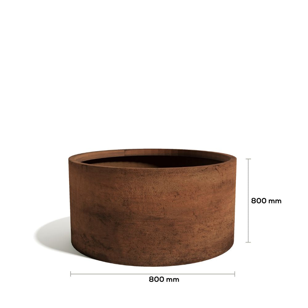 Corten Steel Arcadia Classic Plant Pot - Tool Market 