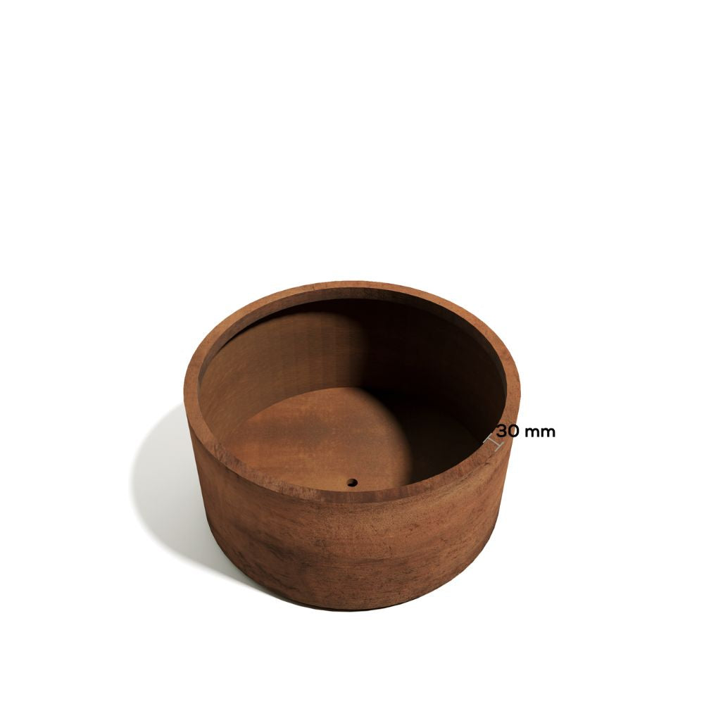 Corten Steel Arcadia Classic Plant Pot - Tool Market 