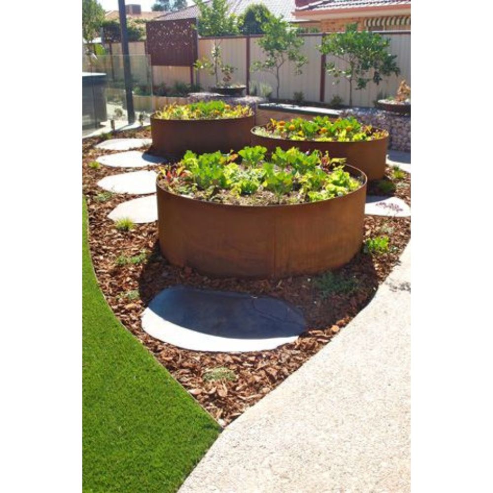 Corten Steel Arcadia Classic Plant Pot - Tool Market 