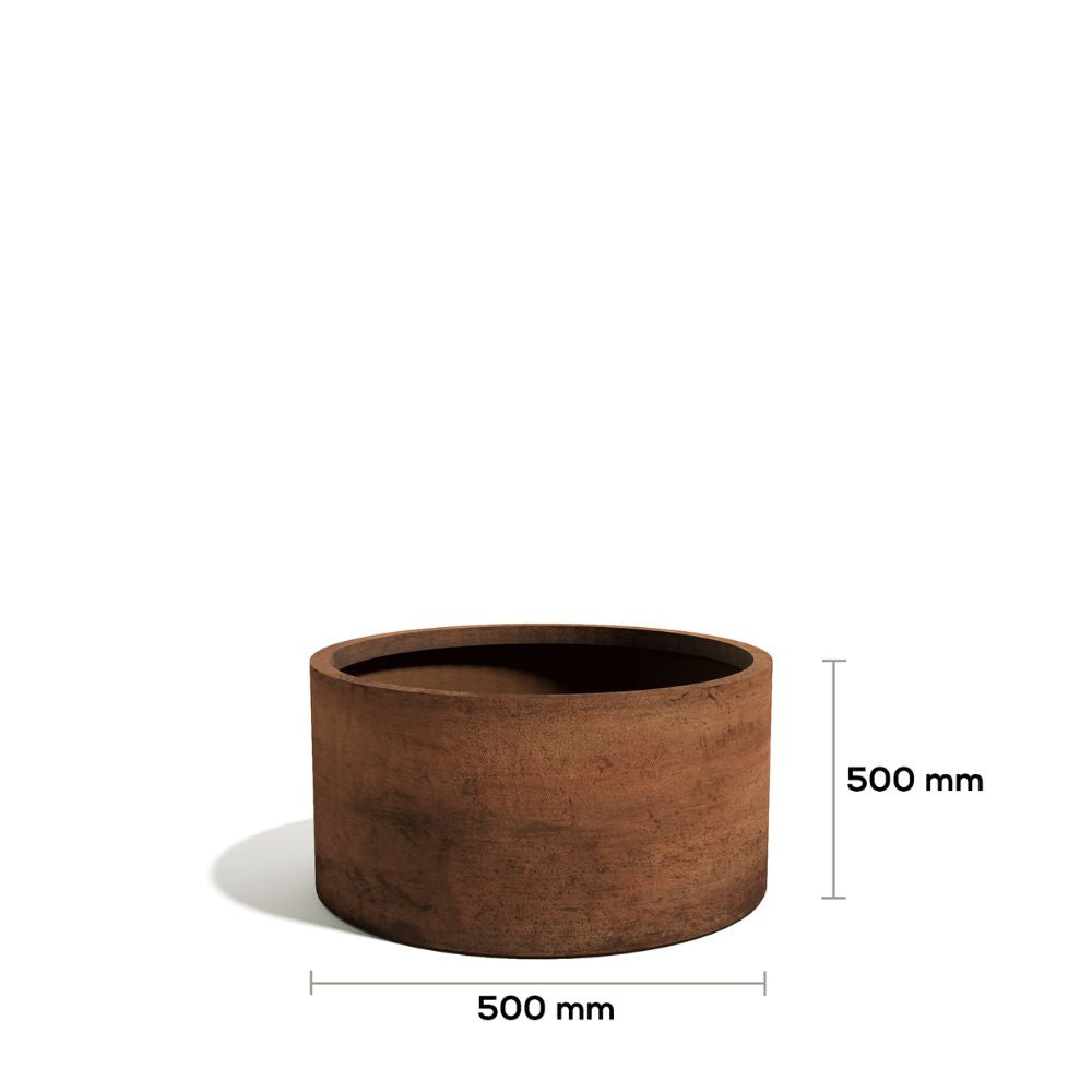 Corten Steel Arcadia Petite Plant Pot - Tool Market 