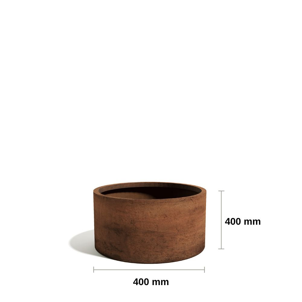 Corten Steel Arcadia Petite Plant Pot - Tool Market