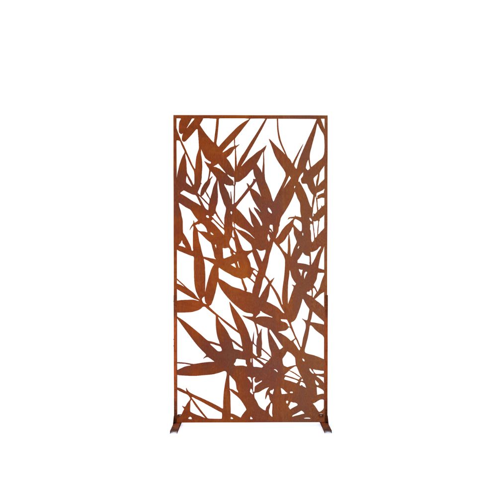 Corten Steel Asian Forest Garden Screen - Tool Market 