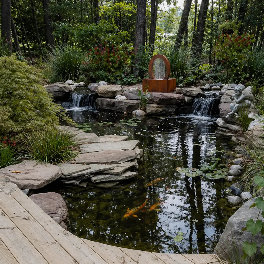 Corten Steel Atlantis Water Fountain - Tool Market 