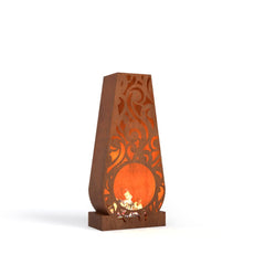 Corten Steel Aurora Fire Place - Tool Market 