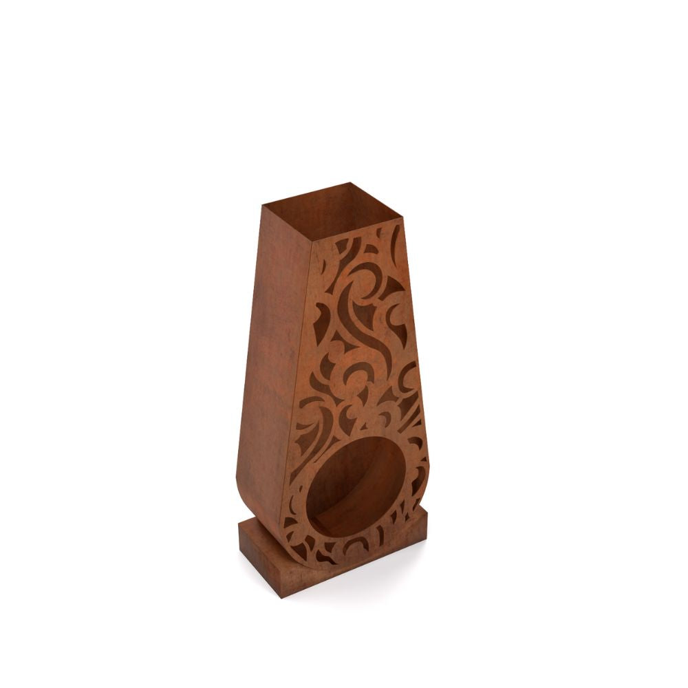 Corten Steel Aurora Fire Place - Tool Market 