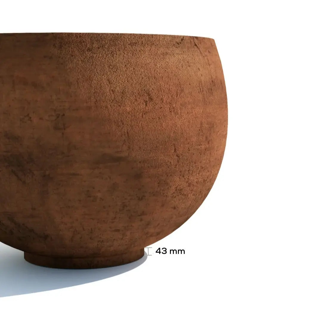 Corten Steel Botanic Bulbs Tree Planter- Tool Market 