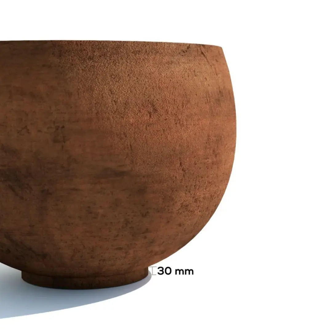 Corten Steel Botanic Bulbs Tree Planter - Tool Market 