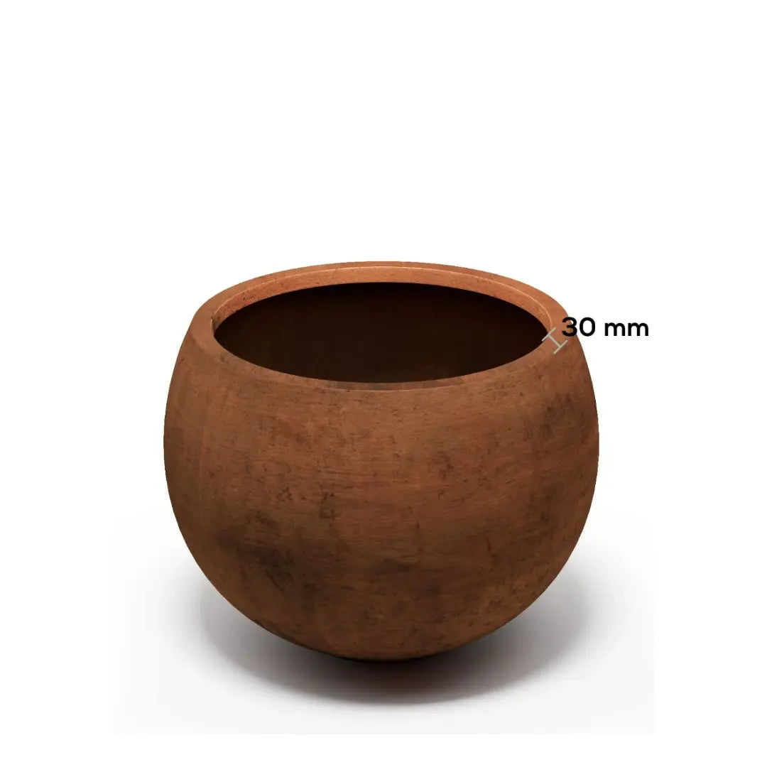 Corten Steel Botanic Bulbs Tree Planter - Tool Market 