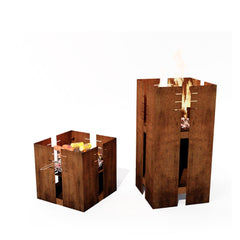Corten Steel Bulushma Fire Pit BBQ - Tool Market 