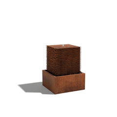 Corten Steel Davy Water Fountain - Troya Living 
