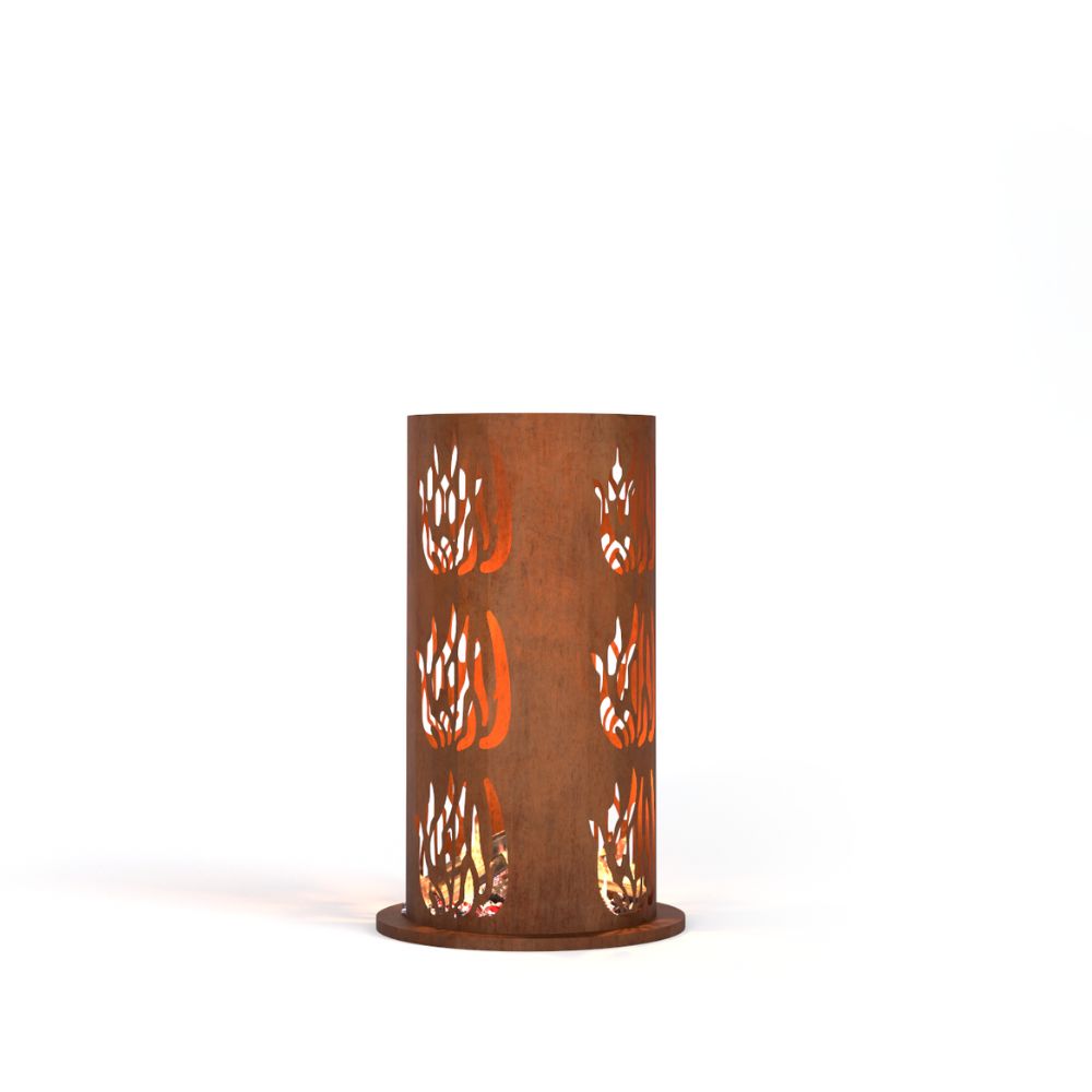 Corten Steel Ember Vault Fire Place - Tool Market 