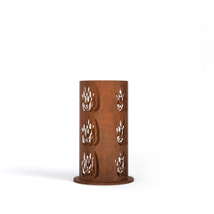 Corten Steel Ember Vault Fire Place - Tool Market 