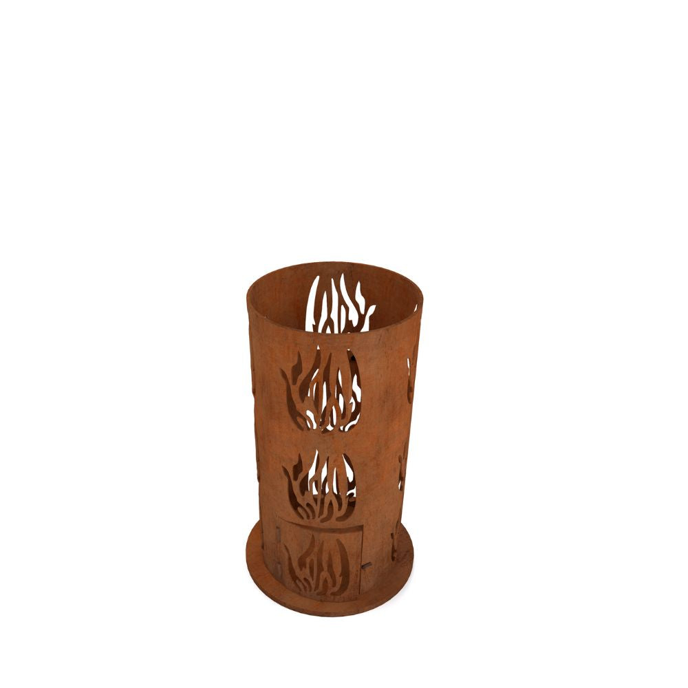 Corten Steel Ember Vault Fire Place - Tool Market 