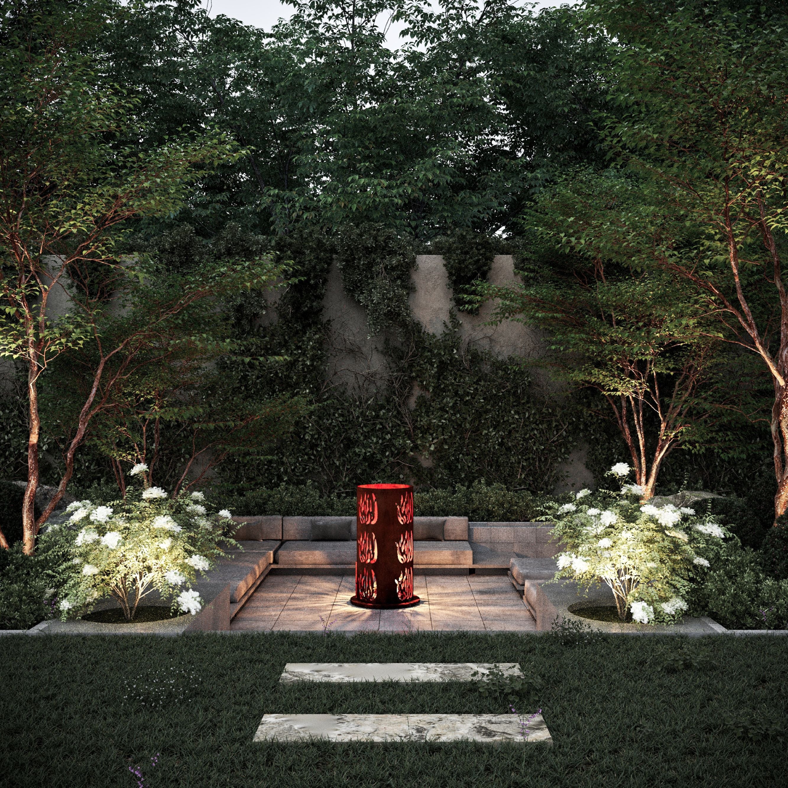 Ember Fire place outdoor