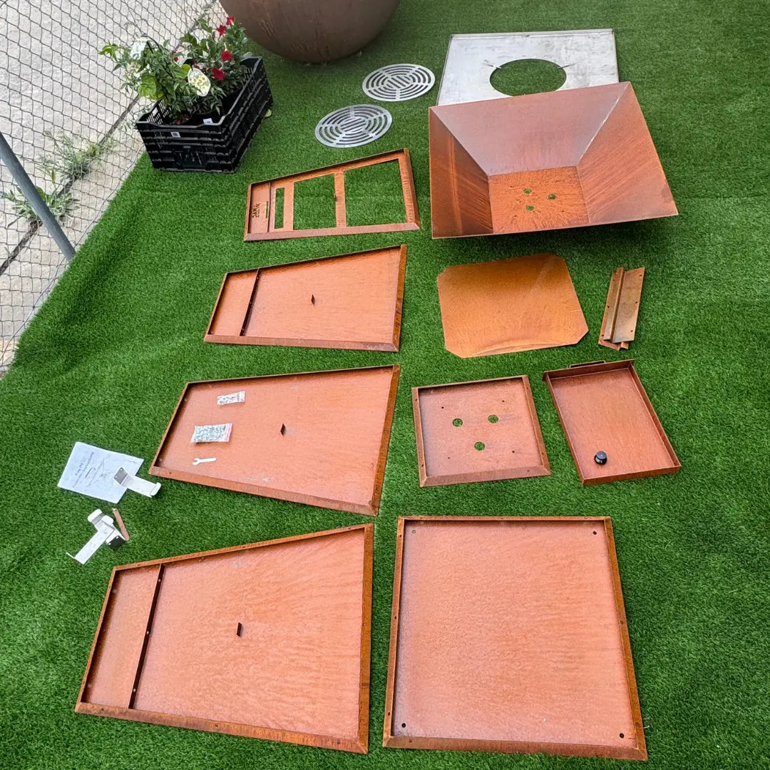 Corten Steel Gala BBQ - Tool Market 