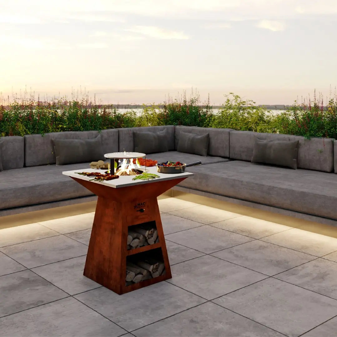 Corten Steel Gala BBQ - Tool Market 