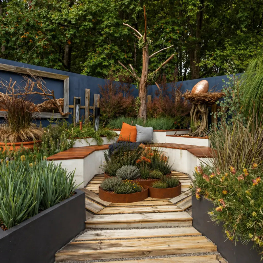 Corten Steel Grove Planter - Tool Market 