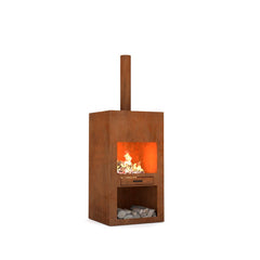 Corten Steel Heat Haven Fire Place - Tool Market 