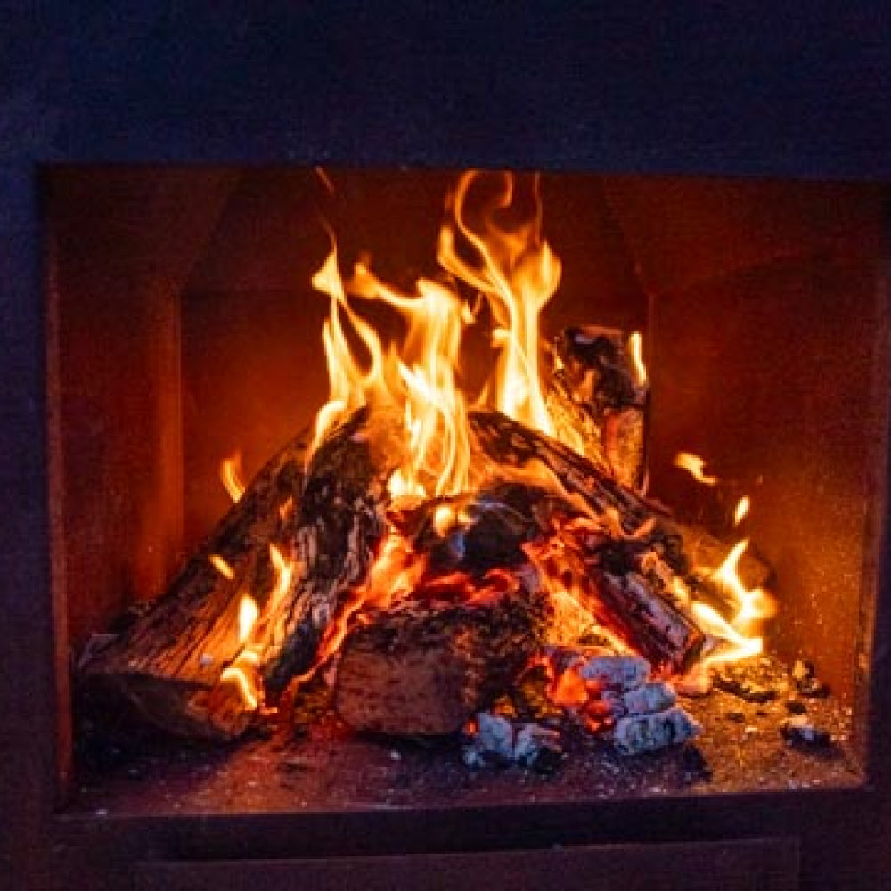 Corten Steel Heat Haven Fire Place