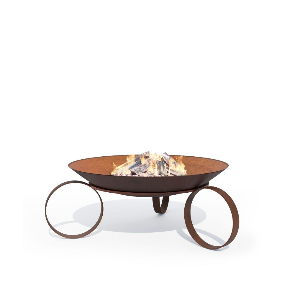 Corten Steel Hellenic Fire Pit - Tool Market 
