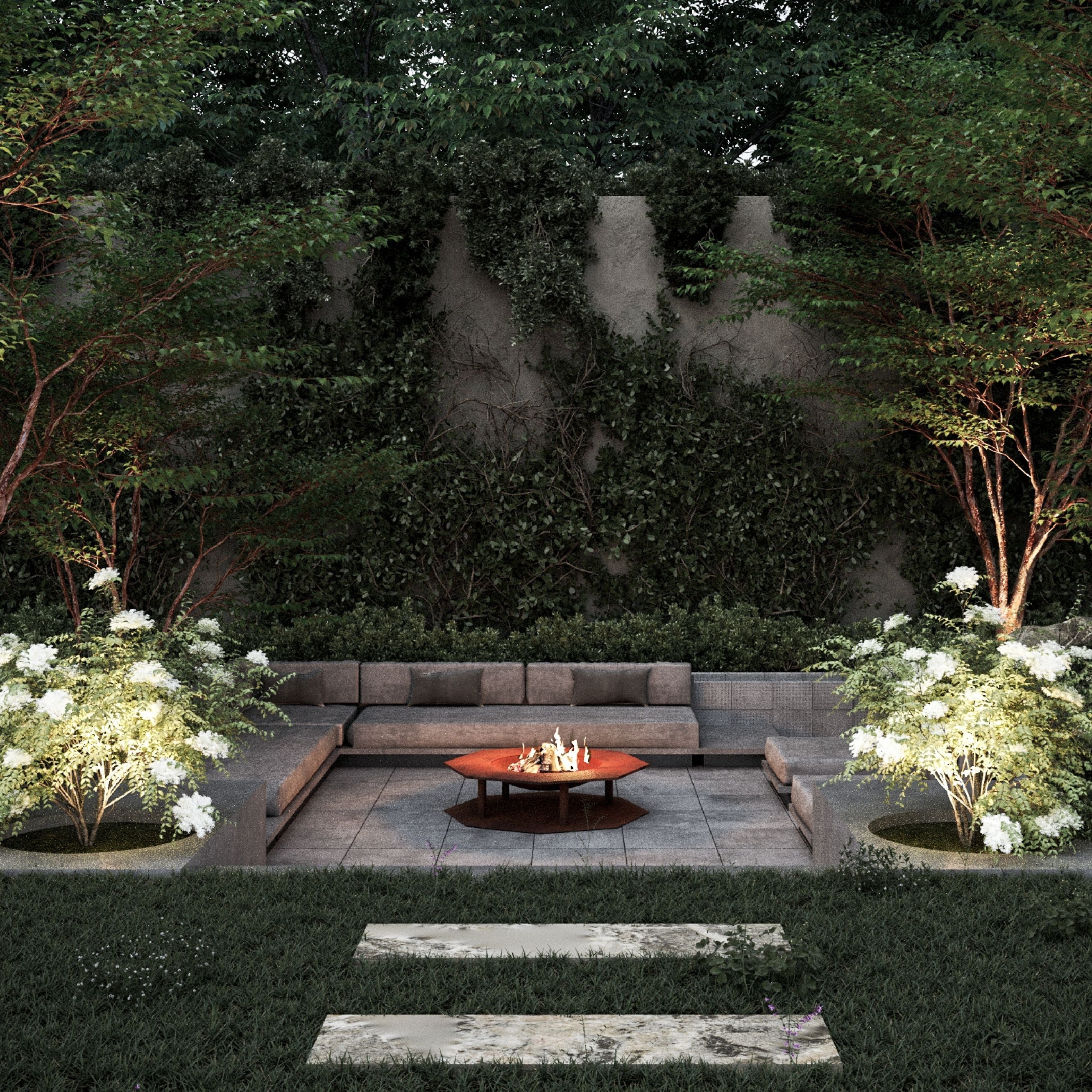 Corten Steel King Midus Fire Pit - Tool Market 
