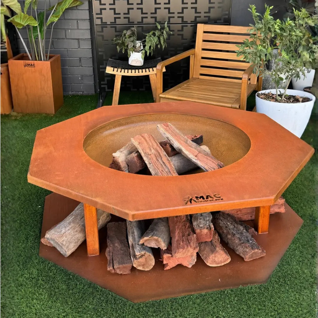 Corten Steel King Midus Fire Pit - Tool Market 