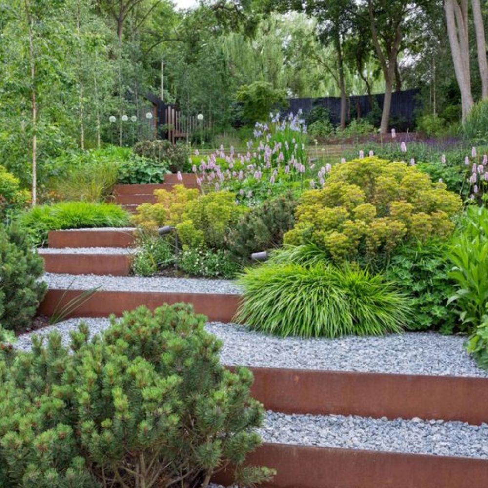 Corten Steel Opulent Garden Edging - Tool Market 