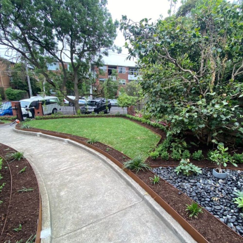 Corten Steel Opulent Garden Edging - Tool Market 