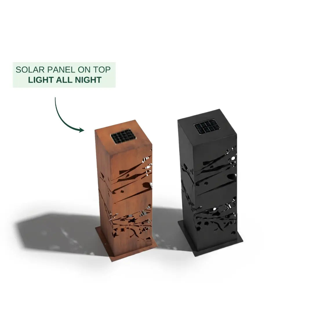 Corten Steel Solari Lamp