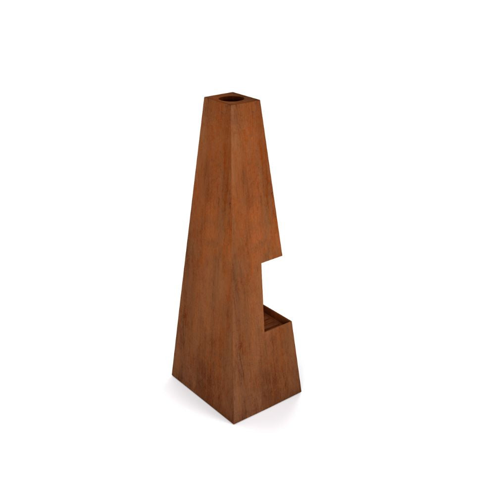 Corten Steel Pinnacle Fire Place - Tool Market 