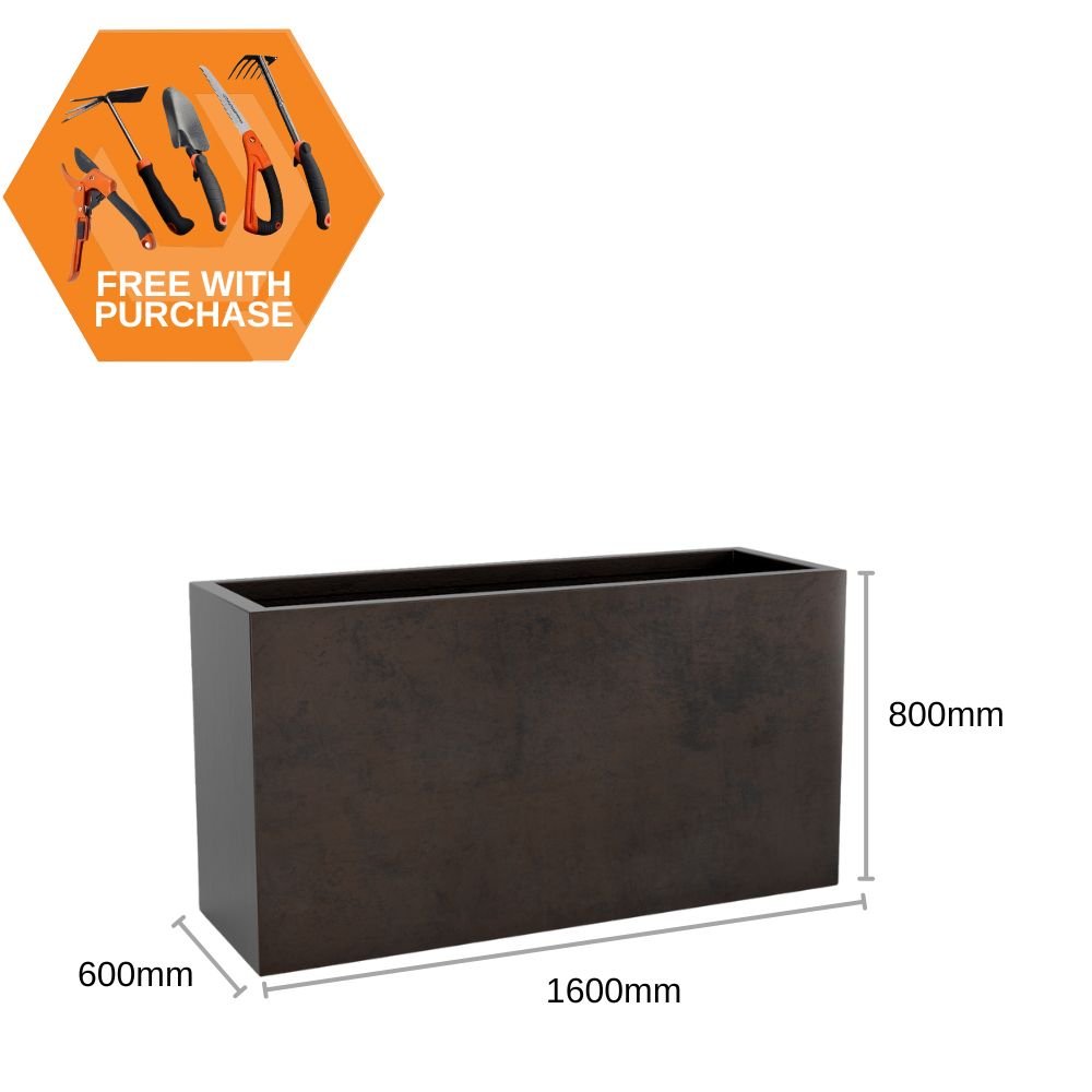 Corten Steel Sentinel Garden Planter Pot Range Bundle - Tool Market 