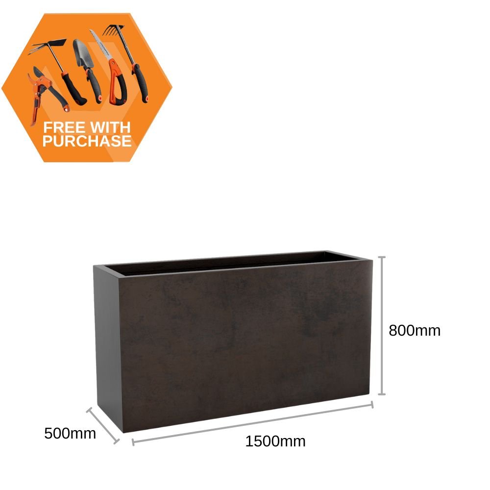 Corten Steel Sentinel Garden Planter Pot Range Bundle - Tool Market 