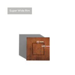 Corten Steel Square Wide Water Fountain - Tool Market 