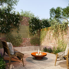 Corten Steel Terra Fire Pit - Tool Market 