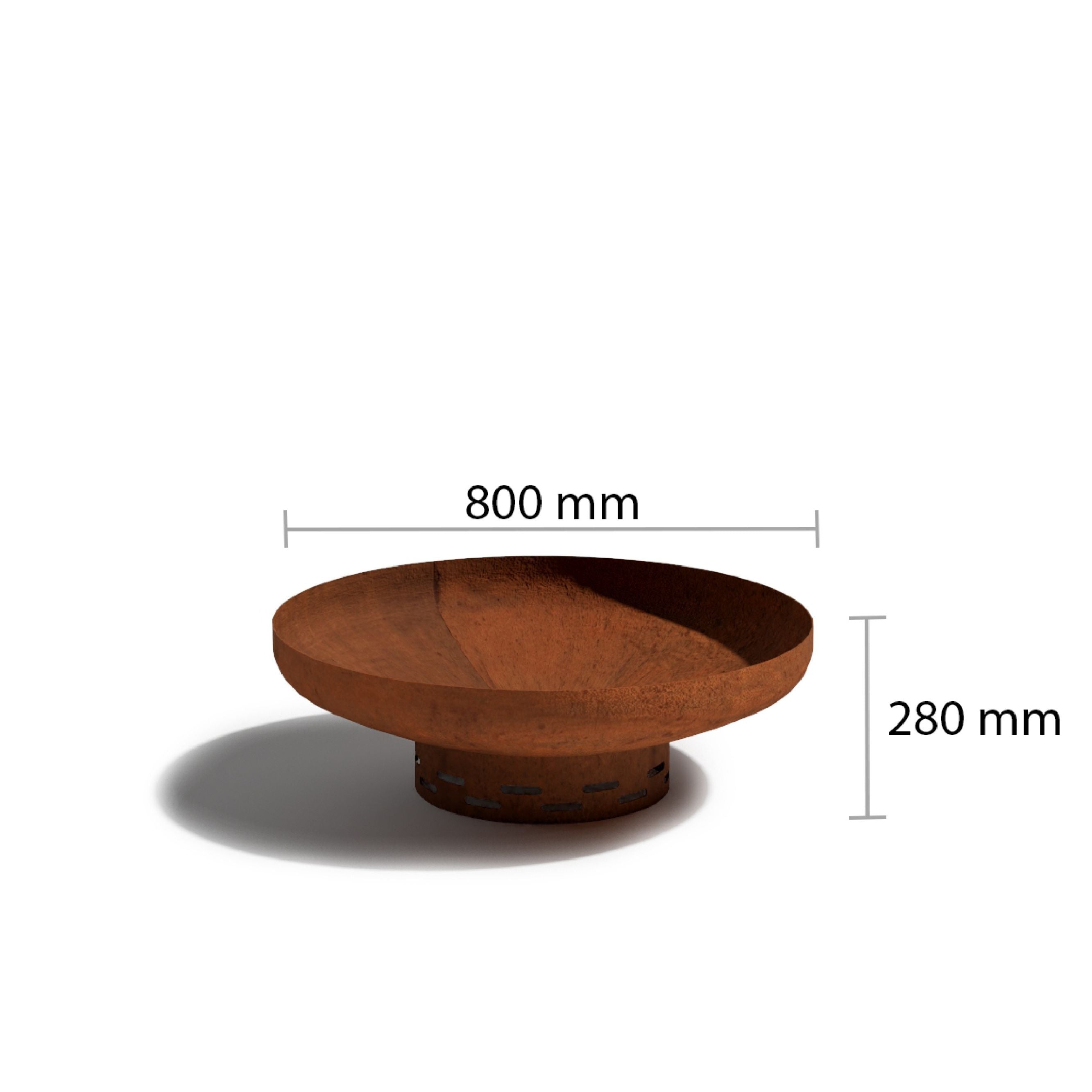 Corten Steel Terra Fire Pit - Tool Market 