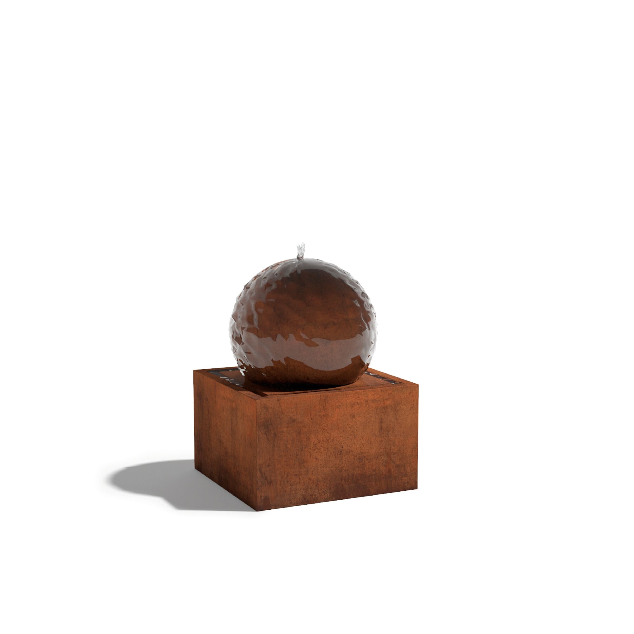 Corten Steel Triton Water Fountain - Tool Market 