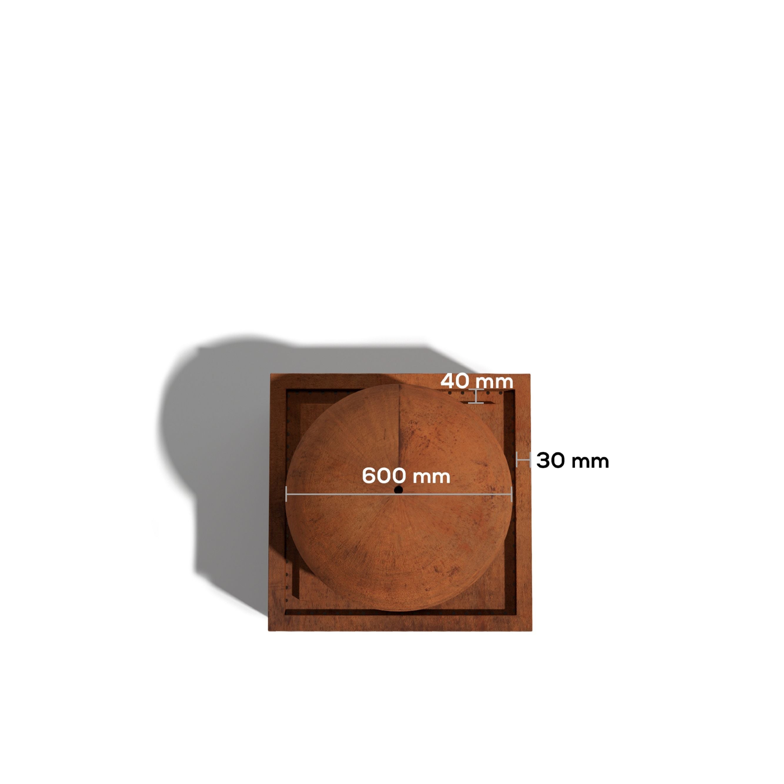 Measurement of MacLandscape's Triton water fountain