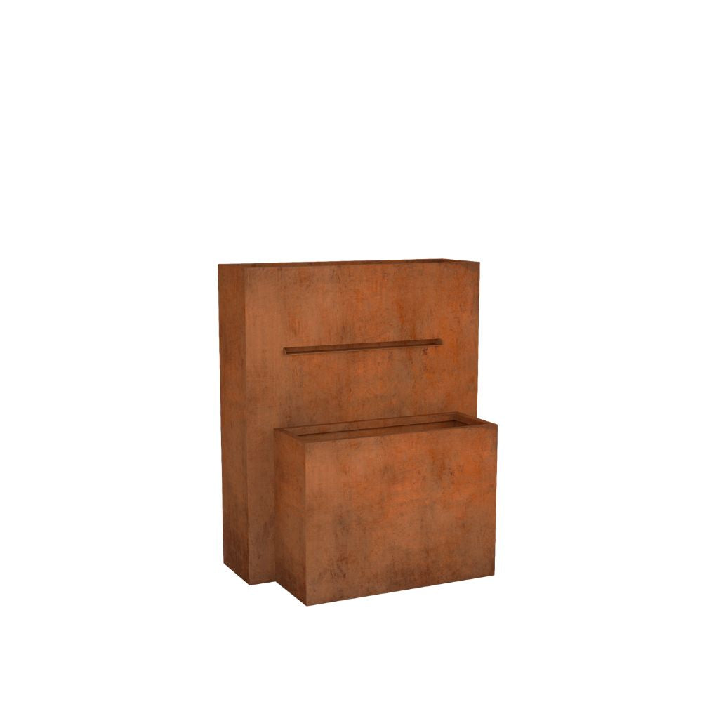 Corten Steel Victoria Falls Water Fountain - Tool Market