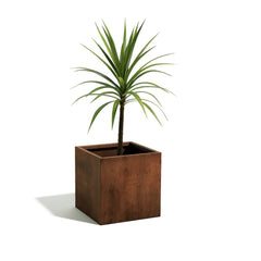 Corten Steel VitaSquare Petite Plant Pot - Tool Market 