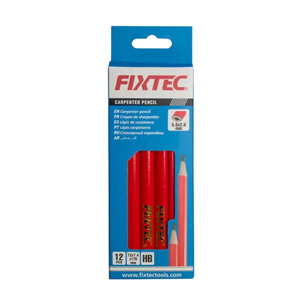 FIXTEC Carpenter Pencil 12-pack set - FHP1201 - Tool Market 