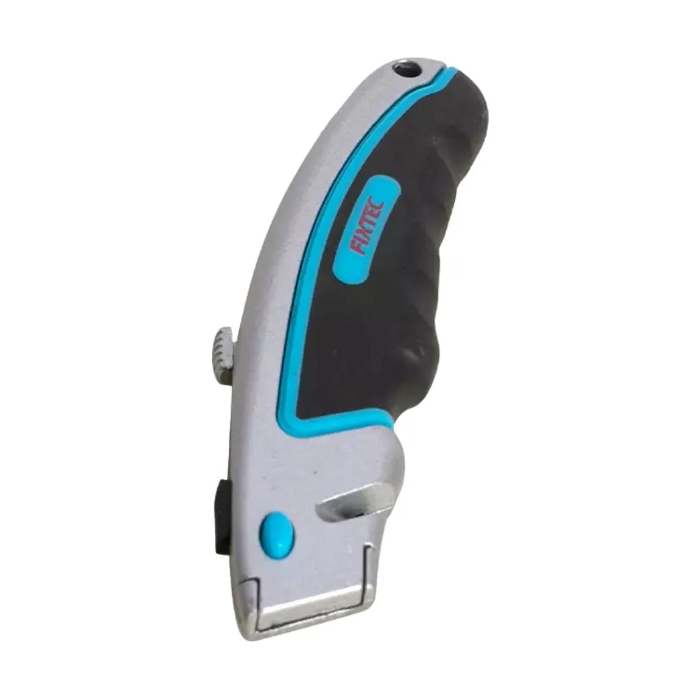 FIXTEC UTILITY KNIFE WITH 6PCS BLADES  168*48*25MM - FHUC0003 - Tool Market 