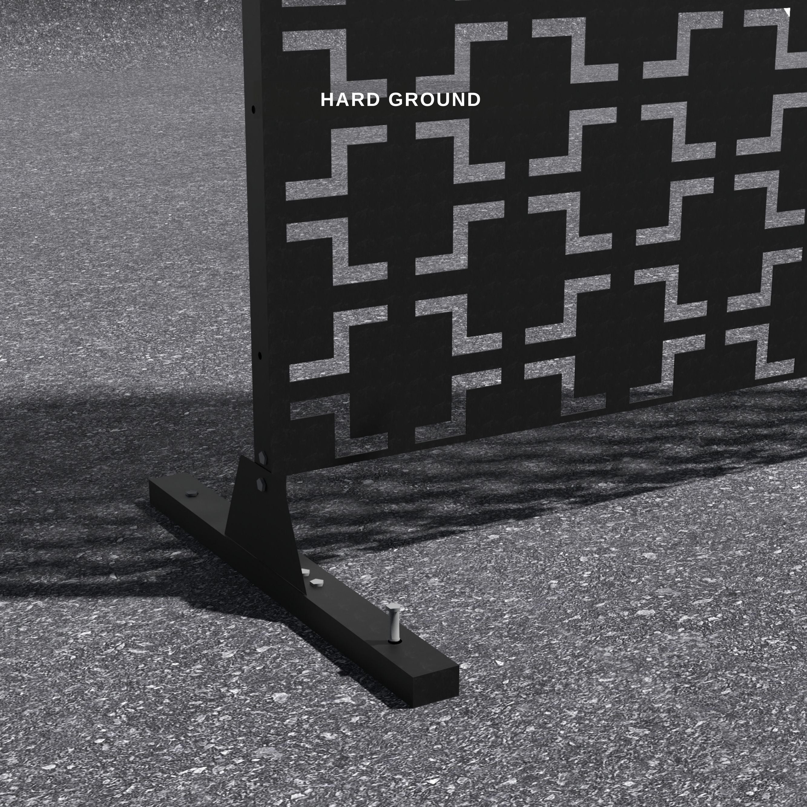 Galvanised Steel Aurelia Screen - Hard Ground - Tool Market 