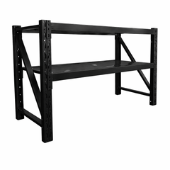 Heavy Duty Steel Working Bench H900 x L2000 x D600mm - 500kg - Tool Market 