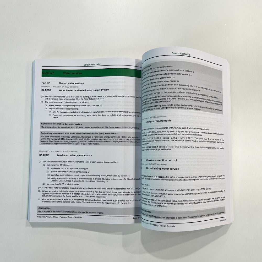 2025 National Construction Code - NCC Volume Three Plumbing Code Of Australia