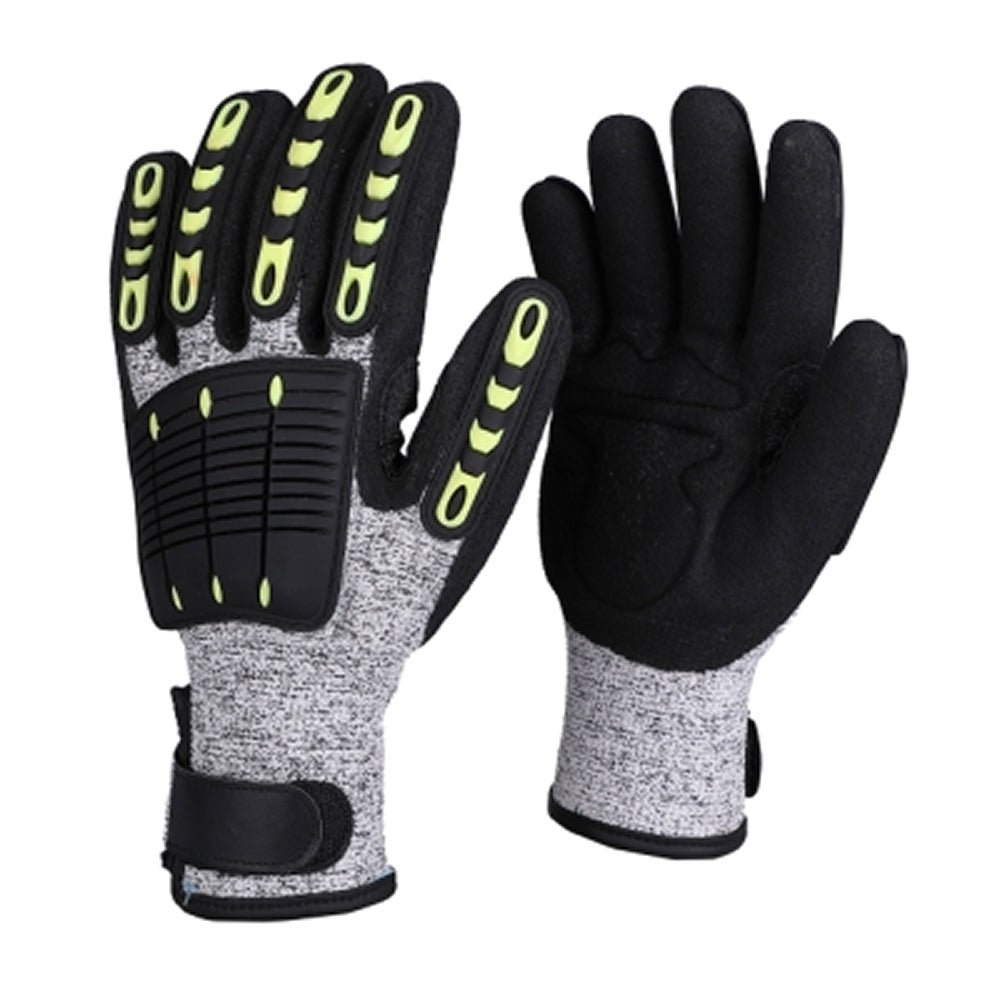 Anti-Impact TPR Cut-Resistant Gloves – Foam Coated - Tool Market